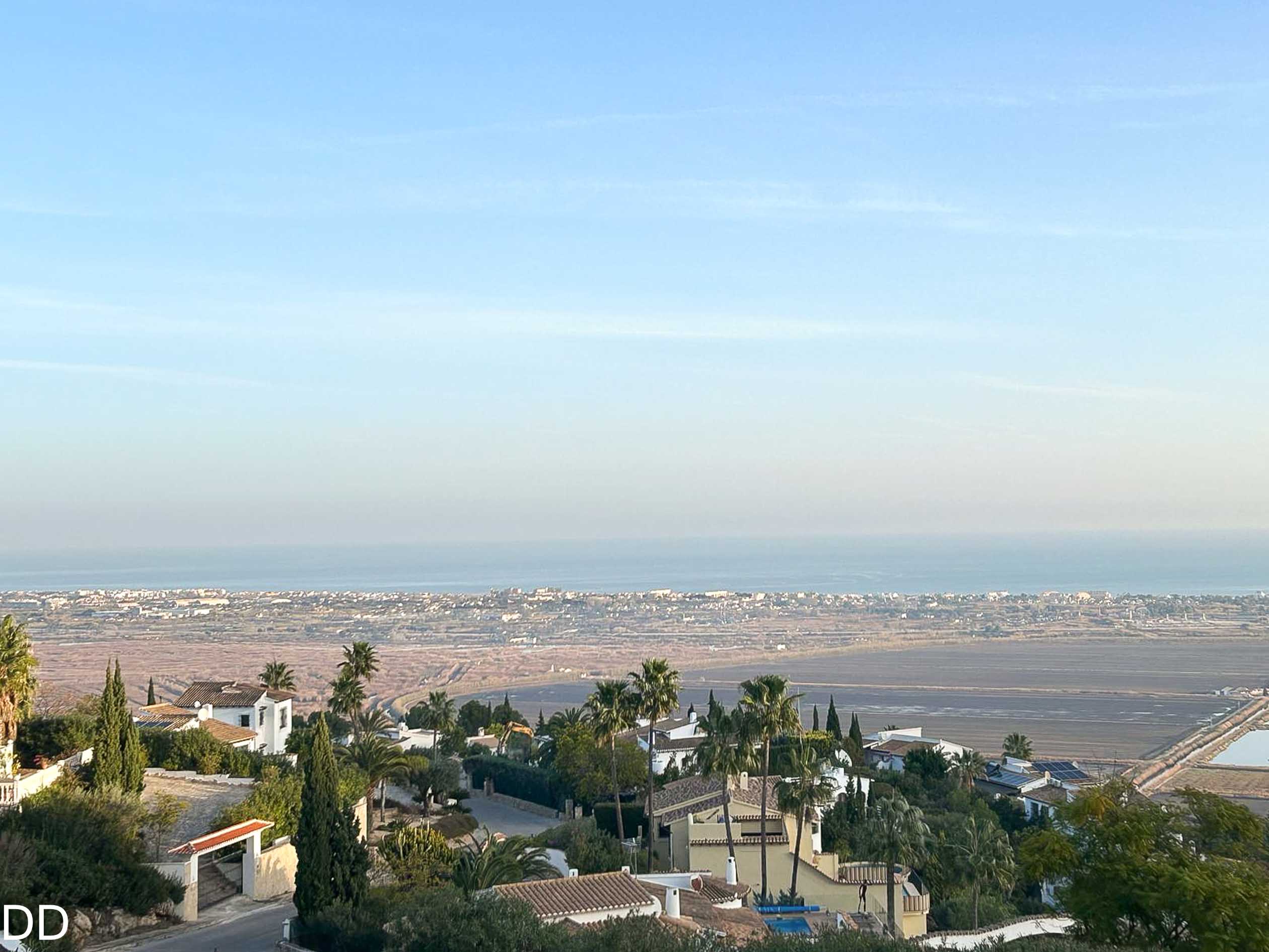 Terrain avec vue panoramique